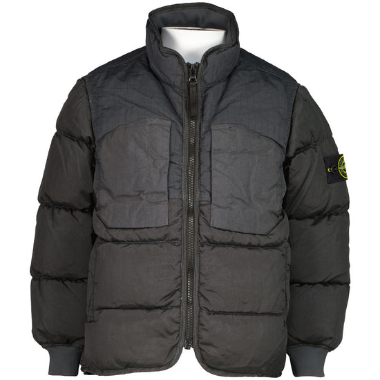 Junior Nylon Metal Down Jacket - Casual Basement