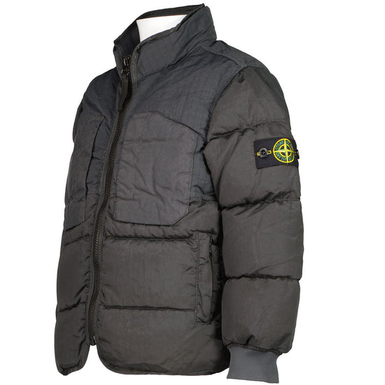 Junior Nylon Metal Down Jacket - Casual Basement