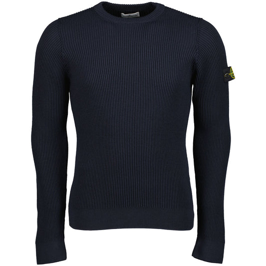 Junior Crewneck Ribbed Knit - Casual Basement