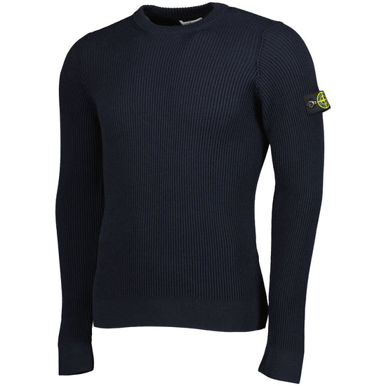 Junior Crewneck Ribbed Knit - Casual Basement