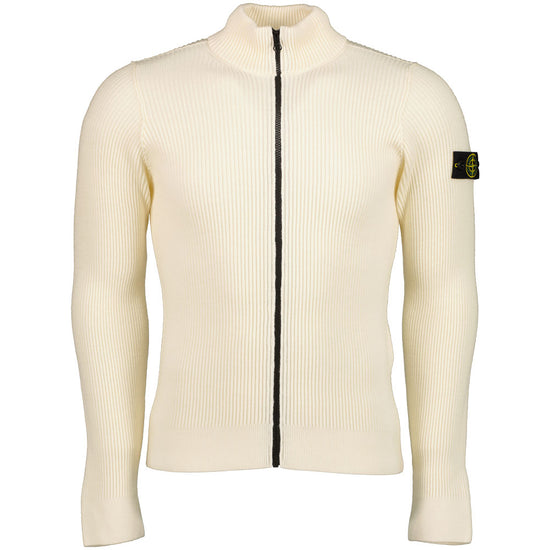 Junior Zip Up Ribbed Knit - Casual Basement