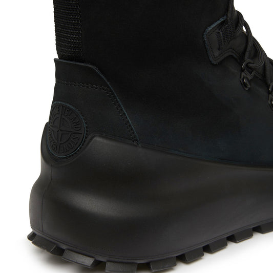 S.I. Round-Toe Lace-Up Ankle Boots - Casual Basement