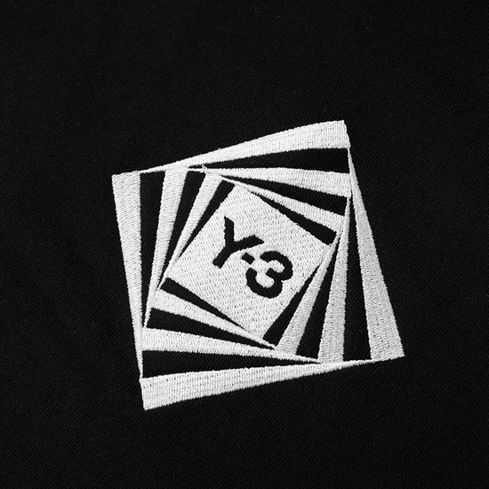 Y-3 Optiistic Illusions Graphic Hoodie - Casual Basement