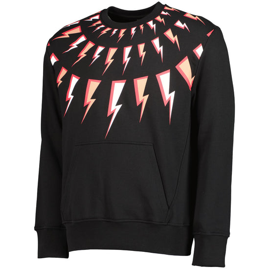 Neil Barrett Fair Isle Comic Bolts Sweatshirt - Casual Basement