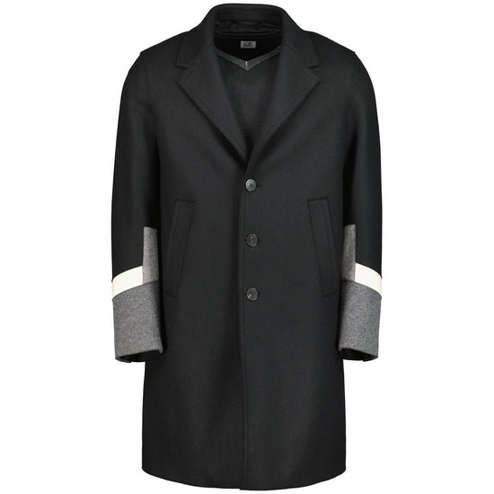 Neil Barrett Double Face Wool Trench Coat - Casual Basement