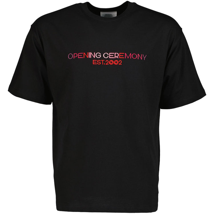 Opening Ceremony Embroidered Logo T-Shirt - Casual Basement