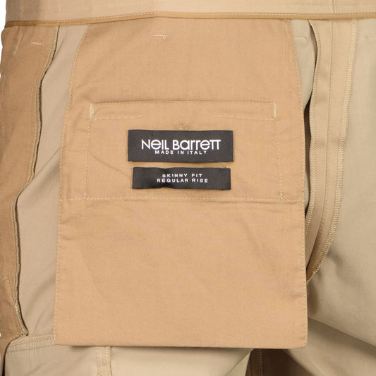 Neil Barrett Cuffed Cargo Trousers - Casual Basement