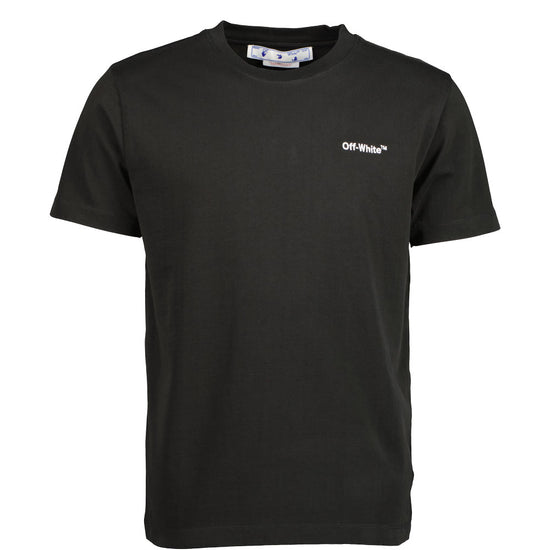 Off-White Embroidered Logo T-Shirt - Casual Basement