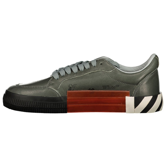 Off-White Low Vulcanised Sneakers - Casual Basement