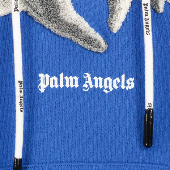 Oversized Shark Logo Hoodie - Casual Basement