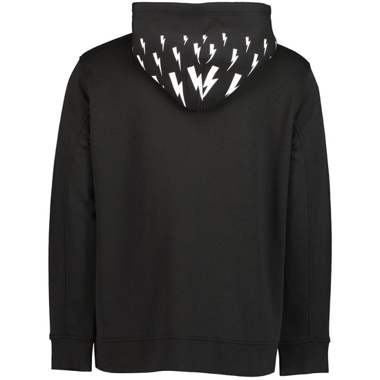 Neil Barrett Thunderbolt Zip Hoodie - Casual Basement