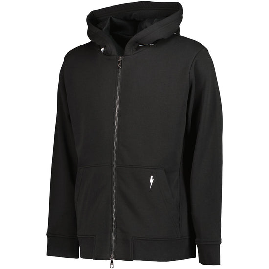 Neil Barrett Thunderbolt Zip Hoodie - Casual Basement