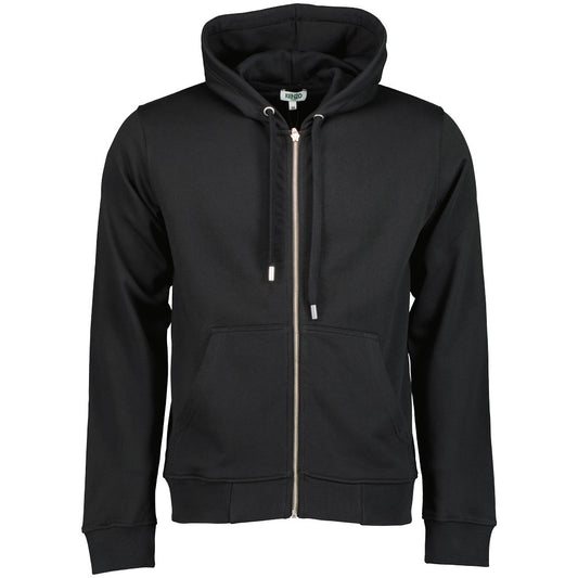 Zip Up Hooded Logo Sweatshirt - Casual Basement