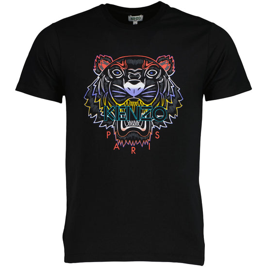 Kenzo | Multi-Coloured Tiger T-Shirt - Black