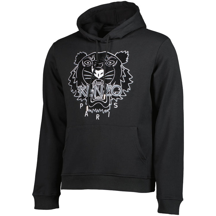 Festive Tiger Original Hooded Sweatshirt - Casual Basement