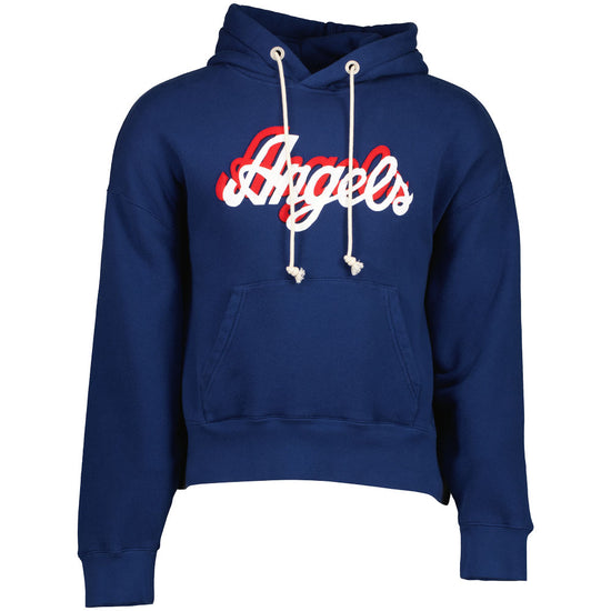 Oversized Angels Logo Hoodie - Casual Basement