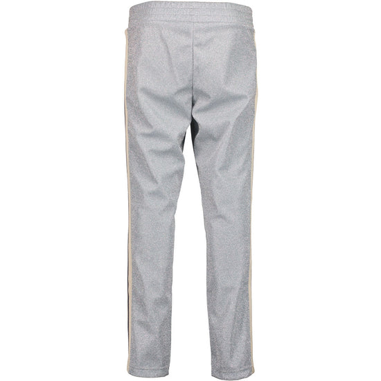 Lurex Logo Print Track Bottoms - Casual Basement