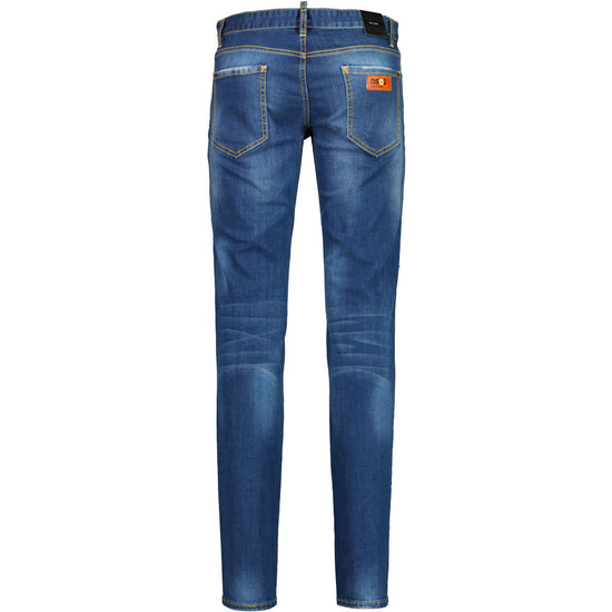 Distressed Denim Slim Jeans - Casual Basement