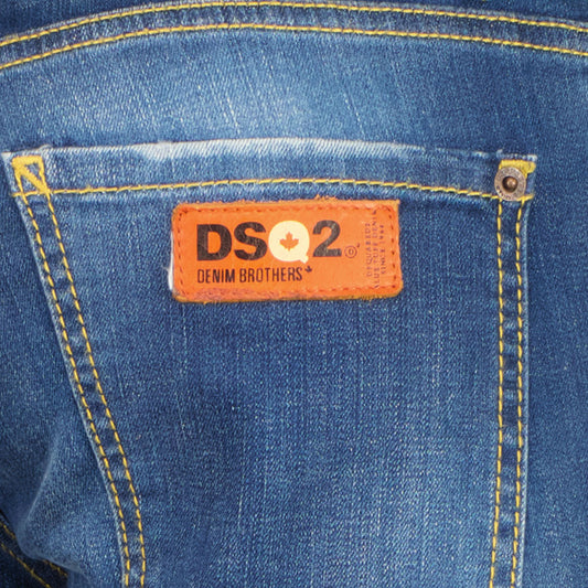 Distressed Denim Slim Jeans - Casual Basement