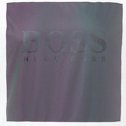 Hugo Boss Iridescent Logo Patch T-Shirt - Casual Basement